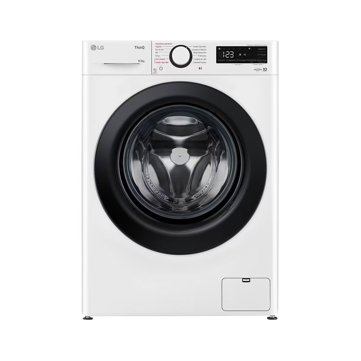 154993081_1 LG Lavadora carga frontal - LG F2WR5S8S6W, 8 kg, 12 programas, White - Imagen 1