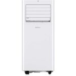 Daitsu Aire acondicionado portátil - Daitsu APD-07FX, 1763 fg/h, Velocidad Ajustable, 320 m³, 54 dB (A), Blanco