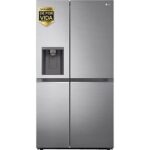 LG Frigorífico americano - LG GSLV71PZTD, No Frost, 179 cm, 635 l, DoorCooling+™, ThinQ™, Inox antihuellas