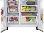 LG Frigorífico americano - LG GSLV71PZTD, No Frost, 179 cm, 635 l, DoorCooling+™, ThinQ™, Inox antihuellas - Imagen 7