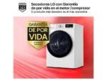LG Secadora bomba de calor - LG RH90V9AV3N, 9 kg, 14 programas, Eco Hybrid™, ThinQ™, Blanco - Imagen 4