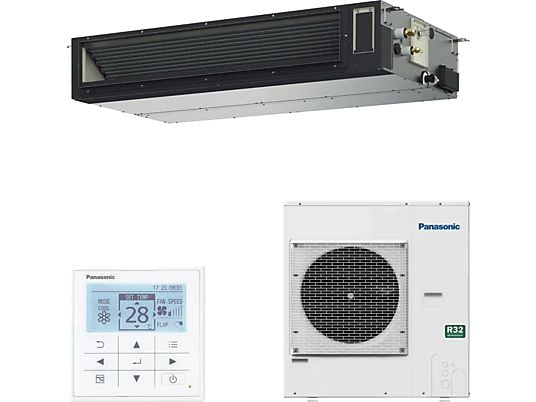 1551758_1 Panasonic Aire acondicionado por conductos - Panasonic KIT-125PF3Z5-6, 10406 fg/h, Nanoex ,Inverter, Blanco - Imagen 1