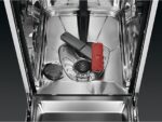 AEG Lavavajillas - AEG FFB62427ZM, 9 servicios, 9 programas, 45 cm, Brazo aspersor doble, Inox - Imagen 7