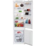 Beko Frigorífico combi integrable - Beko BCSA306E4SFN, Cíclico, 193.5 cm, Compresor Inverter, Sin panelar