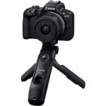 Canon Cámara EVIL - Canon R50, Con RF-S 18-45 F4.5-6.3 IS, Kit creator, 24.2 megapixel, Wi-Fi, Negro