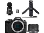 Canon Cámara EVIL - Canon R50, Con RF-S 18-45 F4.5-6.3 IS, Kit creator, 24.2 megapixel, Wi-Fi, Negro - Imagen 4