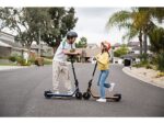 Segway Patinete eléctrico - Segway C2 Pro, Para niños, 150 W potencia nominal, 260 W potencia máxima, 16 km/h, Negro y Azul - Imagen 4