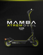OLSSON Patinete electrico - OLSSON MAMBA X-TREM DUAL 50km Autonomía, Pot. máx. 2000 W, Carga máx. 120 kg, 50 km autonomía, 15000 mAh, Negro - Imagen 3