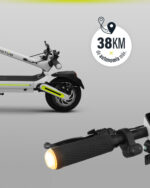 OLSSON Patinete electrico - OLSSON QUANTUM GREY, Pot. máx. 580 W, Carga máx. 120 kg, 38 km autonomía, 10000 mAh, Gris - Imagen 5