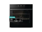 Hisense Horno - Hisense BSA66346ADBGWIFI, Multifunción, Hidrolítico, 77 l, 59.5 cm, WiFi, Doble Grill, Air Fry, Negro