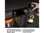 Hisense Horno - Hisense BSA66346ADBGWIFI, Multifunción, Hidrolítico, 77 l, 59.5 cm, WiFi, Doble Grill, Air Fry, Negro - Imagen 6