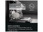 AEG Lavavajillas - AEG FFB74927ZM, 14 servicios, 8 programas, 60 cm, Sistema AirDry, Inox - Imagen 6