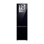 Samsung Frigorífico combi - Samsung BESPOKE Smart RB38C7B6A22/EF, No Frost, 203 cm, 387l, Twin Cooling Plus™, Metal Cooling, WiFi, Negro