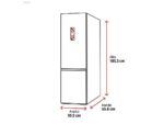 Samsung Frigorífico combi - Samsung Smart RB34C775CS9/EF, No Frost, 185.3cm, 344l, All-Around Cooling, Metal Cooling, WiFi, Inox - Imagen 2