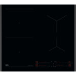 AEG Placa de inducción - AEG Serie 7000 SenseBoil V64IIB10FB, 4 zonas, 590 mm, Negro