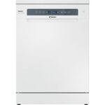 Candy Lavavajillas - Candy Rapido' CF 5C7F1W, 15 servicios, 8 programas, Inicio Diferido, Motor Inverter, 60 cm, Conectividad Wi-Fi, Blanco