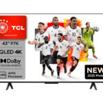 TCL TV QLED 43" - TCL 43P7K, UHD 4K, AiPQ Processor, Smart TV, DVB-T2 (H.265), Negro