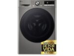 LG Lavadora carga frontal - LG F4WR7009AGS, Serie 700, 9 kg, 1400 rpm, 14 Programas, AI Direct Drive™, TurboWash™360˚, Inox
