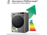 LG Lavadora carga frontal - LG F4WR7009AGS, Serie 700, 9 kg, 1400 rpm, 14 Programas, AI Direct Drive™, TurboWash™360˚, Inox - Imagen 3