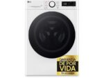 LG Lavadora carga frontal - LG F4WR6010A0W, Serie 600, 10 kg, 1400 rpm, 12 programas, AI Direct Drive™, TurboWash™360˚, Blanco