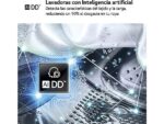 LG Lavadora carga frontal - LG F4WR6010A0W, Serie 600, 10 kg, 1400 rpm, 12 programas, AI Direct Drive™, TurboWash™360˚, Blanco - Imagen 8