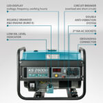 KÖNNER Generador de energía - KÖNNER & SÖHNEN KS 2900G - Imagen 3