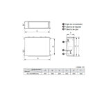 DAITSU Aire acondicionado por conductos - DAITSU SPLIT ATLAS CONDUCTOS ACD 30K DBS, 7309 fg/h, Función Inverter, Gris - Imagen 3