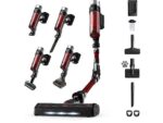 Rowenta Aspirador escoba - Rowenta RH2079 X-Force Flex 9.60 Animal Care, 200 W, 0.4 L, 45 min, Tecno.Ciclónica, 3 modos, Ultraligera, Especial Mascota