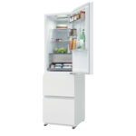 HAIER Frigorífico combi - HAIER HTR3518ENMW, Altura 1850 mm, Capacidad 303 l, Blanco - Imagen 8