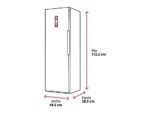 ok Congelador vertical - ok. OFZ 541 E W, 242 l, 172.2 cm, 7 cajones, Blanco - Imagen 2