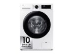 Samsung Lavadora carga frontal - Samsung WW90CGC04DAEEC, 9 kg, 1400 rpm, EcoBubble™, Función WiFi con SmartThings, Blanco