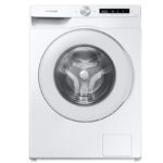 Samsung Lavadora carga frontal - Samsung WW12T504DTW/S3, 12 kg, 1400 rpm, EcoBubble™, Inteligencia Artificial, WiFi, Blanco