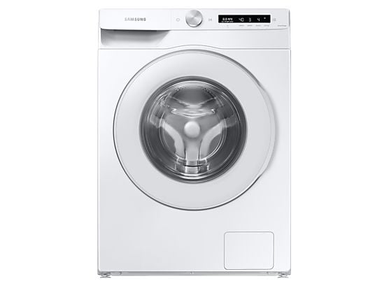 1561851_1 Samsung Lavadora carga frontal - Samsung WW12T504DTW/S3, 12 kg, 1400 rpm, EcoBubble™, Inteligencia Artificial, WiFi, Blanco - Imagen 1
