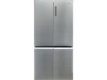 Haier Frigorífico americano - Haier Cube 90 Series 5 HCR5919ENMM, No Frost, 191 cm, 643 l, My Zone, Antibacterias, Inox
