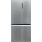 Haier Frigorífico americano - Haier Cube 90 Series 5 HCR5919ENMM, No Frost, 191 cm, 643 l, My Zone, Antibacterias, Inox