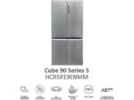 Haier Frigorífico americano - Haier Cube 90 Series 5 HCR5919ENMM, No Frost, 191 cm, 643 l, My Zone, Antibacterias, Inox - Imagen 4