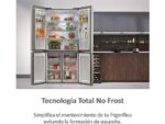 Haier Frigorífico americano - Haier Cube 90 Series 5 HCR5919ENMM, No Frost, 191 cm, 643 l, My Zone, Antibacterias, Inox - Imagen 6