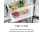 Haier Frigorífico americano - Haier Cube 90 Series 5 HCR5919ENMM, No Frost, 191 cm, 643 l, My Zone, Antibacterias, Inox - Imagen 7