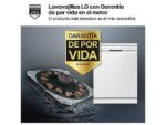 LG Lavavajillas - LG DF355FW, 14 servicios, 9 programas, 60 cm, LED táctil, Tercera bandeja, QuadWash™, ThinQ™, Blanco - Imagen 4