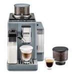 De Cafetera superautomática - De'Longhi Rivelia EXAM440.55.G, 1450W, 19 bar, Molinillo integrado, LatteCremaHot, Depósito leche, Táctil, 16 recetas, G