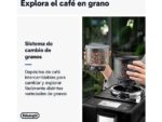 De Cafetera superautomática - De'Longhi Rivelia EXAM440.55.B, 1450W, 19bar, Molinillo integrado, LatteCremaHot, Depósito leche, Táctil, 16 recetas, Ne - Imagen 3