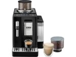 De Cafetera superautomática - De'Longhi Rivelia EXAM440.35.B, 1450W, 19bar, Molinillo integrado, Espumador leche, Táctil, 4 perfiles, 8 recetas, Negro