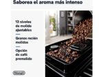 De Cafetera superautomática - De'Longhi Magnifica Start Milk, ECAM220.80.SB, 1450W, 15bar, Molinillo integrado,Depósito leche,Táctil, Espumado automát - Imagen 3