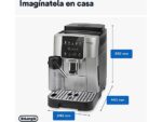 De Cafetera superautomática - De'Longhi Magnifica Start Milk, ECAM220.80.SB, 1450W, 15bar, Molinillo integrado,Depósito leche,Táctil, Espumado automát - Imagen 6