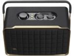 JBL Altavoz estéreo - JBL Authentics 300, 100W, Bluetooth, Wi-Fi, asistentes de voz Google y Alexa, batería con autonomía 8h, diseño retro, Negro - Imagen 2