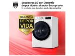 LG Secadora bomba de calor - LG RH80V9AV4N, 8 kg, 14 programas, Dual Inverter Compressor™, Eco Hybrid™, Display Gran LED, Blanco - Imagen 4