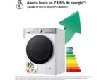 LG Lavadora secadora - LG F4DR9513A2W, 13 Kg + 7 Kg, 1400 rpm, 14 programas, AI Direct Drive™, TurboWash™360, Autodosificación, Blanco - Imagen 3