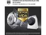 LG Lavadora secadora - LG F4DR9513A2W, 13 Kg + 7 Kg, 1400 rpm, 14 programas, AI Direct Drive™, TurboWash™360, Autodosificación, Blanco - Imagen 4