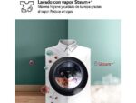 LG Lavadora secadora - LG F4DR9513A2W, 13 Kg + 7 Kg, 1400 rpm, 14 programas, AI Direct Drive™, TurboWash™360, Autodosificación, Blanco - Imagen 7