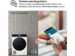 LG Lavadora secadora - LG F4DR7511AGW, 11 kg / 6 kg, 1400 rpm, 14 programas, AI Direct Drive™, Autodosificación, TurboWash™360, Blanco - Imagen 8
